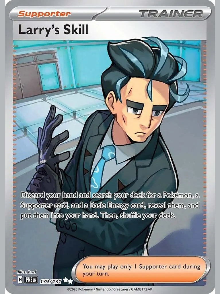 Larry's Skill - 139/131 [PRE - 139] SV: Prismatic Evolutions