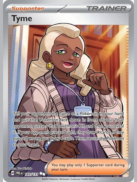 Tyme [PRE - 143/131] SV: Prismatic Evolutions