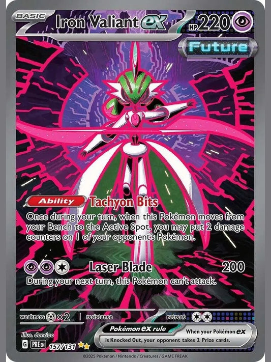 Iron Valiant ex [PRE - 157/131] SV: Prismatic Evolutions