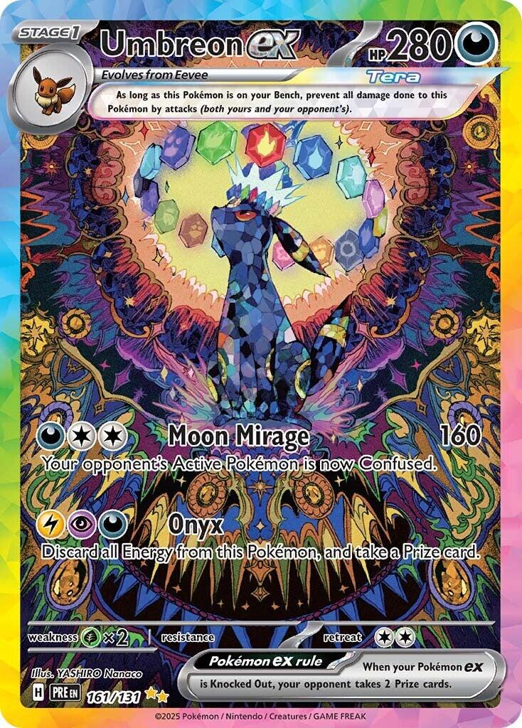 Umbreon ex - 161/131 [PRE - 161/131] - Shippin Texas