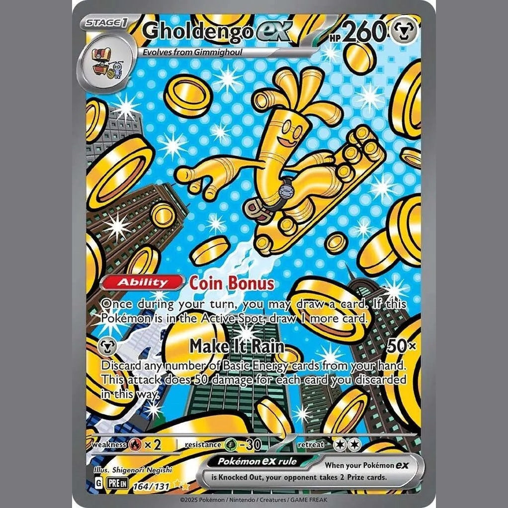 Gholdengo ex [PRE - 164/131] SV: Prismatic Evolutions