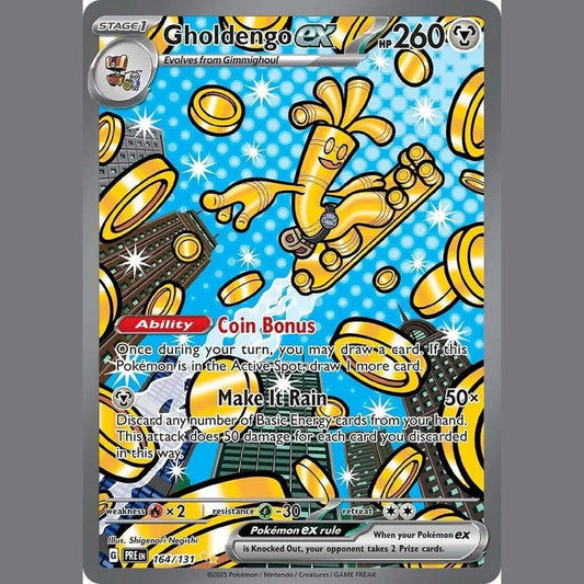 Gholdengo ex [PRE - 164/131] SV: Prismatic Evolutions