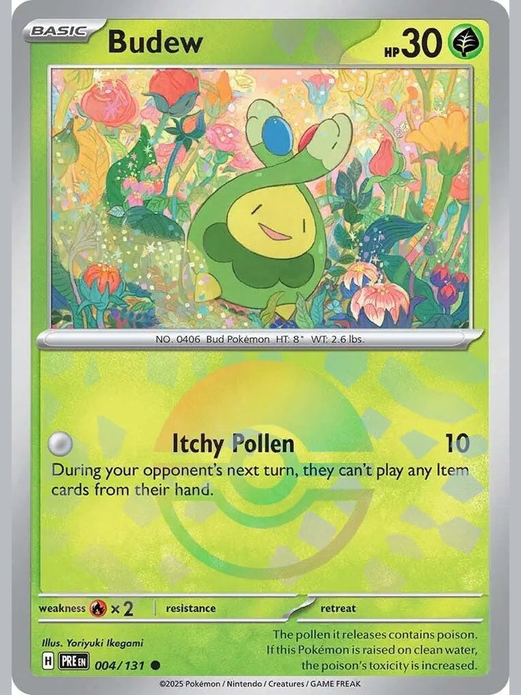 Budew (Poke Ball Pattern) [PRE - 004/131] SV: Prismatic Evolutions