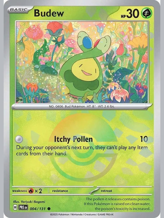 Budew (Poke Ball Pattern) [PRE - 004/131] SV: Prismatic Evolutions