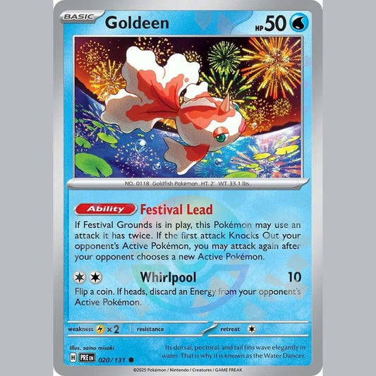 Goldeen (Poke Ball Pattern) [PRE - 020/131] SV: Prismatic Evolutions