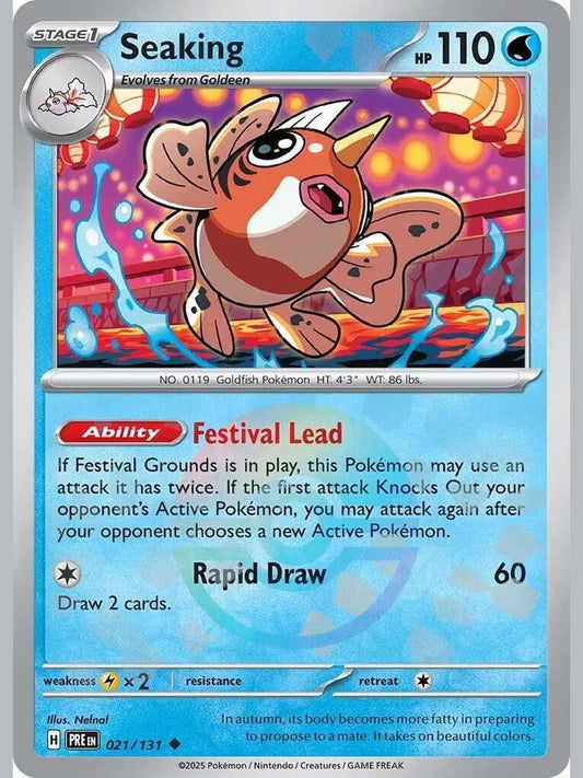 Seaking (Poke Ball Pattern) [PRE - 021/131] SV: Prismatic Evolutions