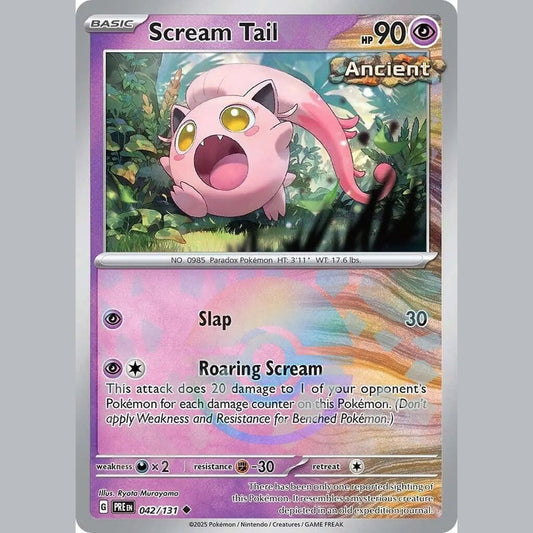 Scream Tail (Poke Ball Pattern) [PRE - 042/131] SV: Prismatic Evolutions