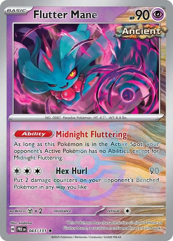 Flutter Mane (Poke Ball Pattern) [PRE - 043/131] SV: Prismatic Evolutions