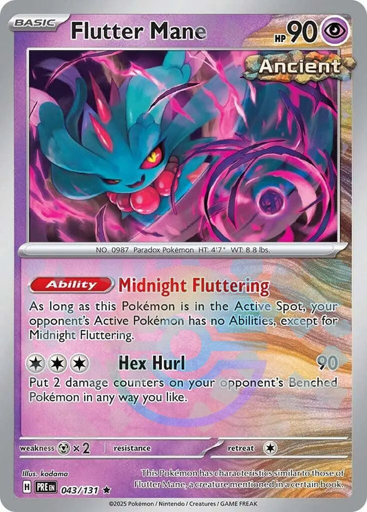 Flutter Mane (Poke Ball Pattern) [PRE - 043/131] SV: Prismatic Evolutions