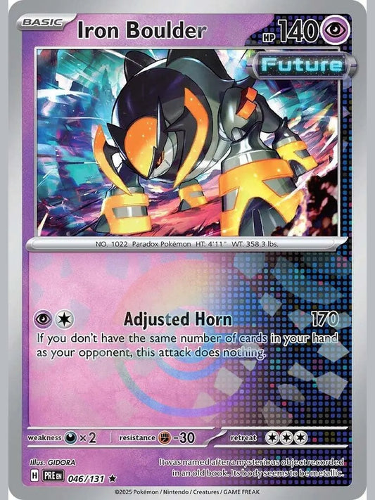 Iron Boulder (Poke Ball Pattern) [PRE - 046/131] SV: Prismatic Evolutions