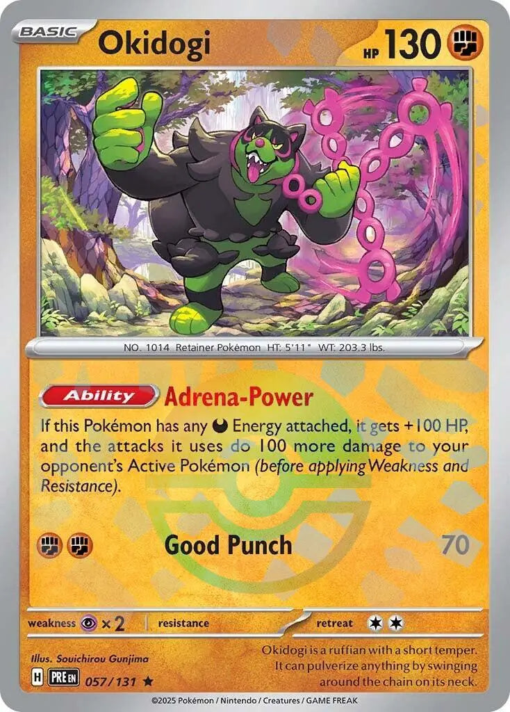 Okidogi (Poke Ball Pattern) [PRE - 057/131] SV: Prismatic Evolutions