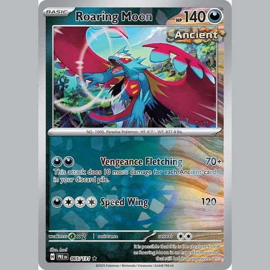 Roaring Moon (Poke Ball Pattern) [PRE - 065/131] SV: Prismatic Evolutions