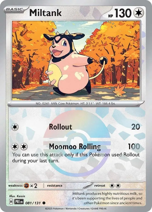 Miltank (Poke Ball Pattern) [PRE - 081/131] SV: Prismatic Evolutions