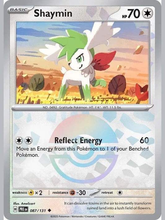 Shaymin (Poke Ball Pattern) [PRE - 087/131] SV: Prismatic Evolutions