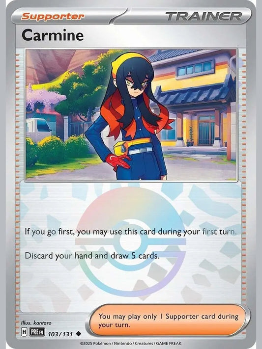 Carmine (Poke Ball Pattern) [PRE - 103/131] SV: Prismatic Evolutions