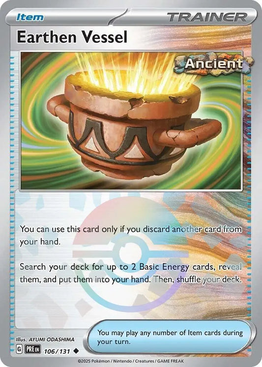 Earthen Vessel (Poke Ball Pattern) [PRE - 106/131] SV: Prismatic Evolutions