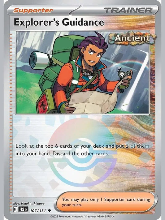 Explorer's Guidance (Poke Ball Pattern) [PRE - 107/131] SV: Prismatic Evolutions