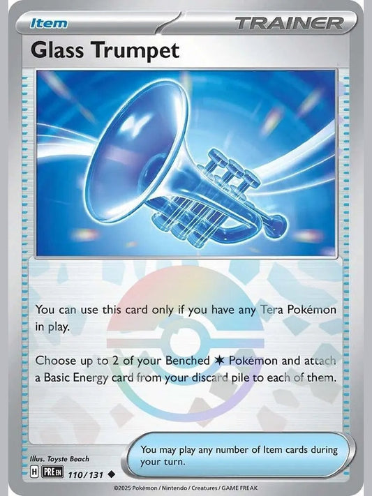 Glass Trumpet (Poke Ball Pattern) [PRE - 110/131] SV: Prismatic Evolutions