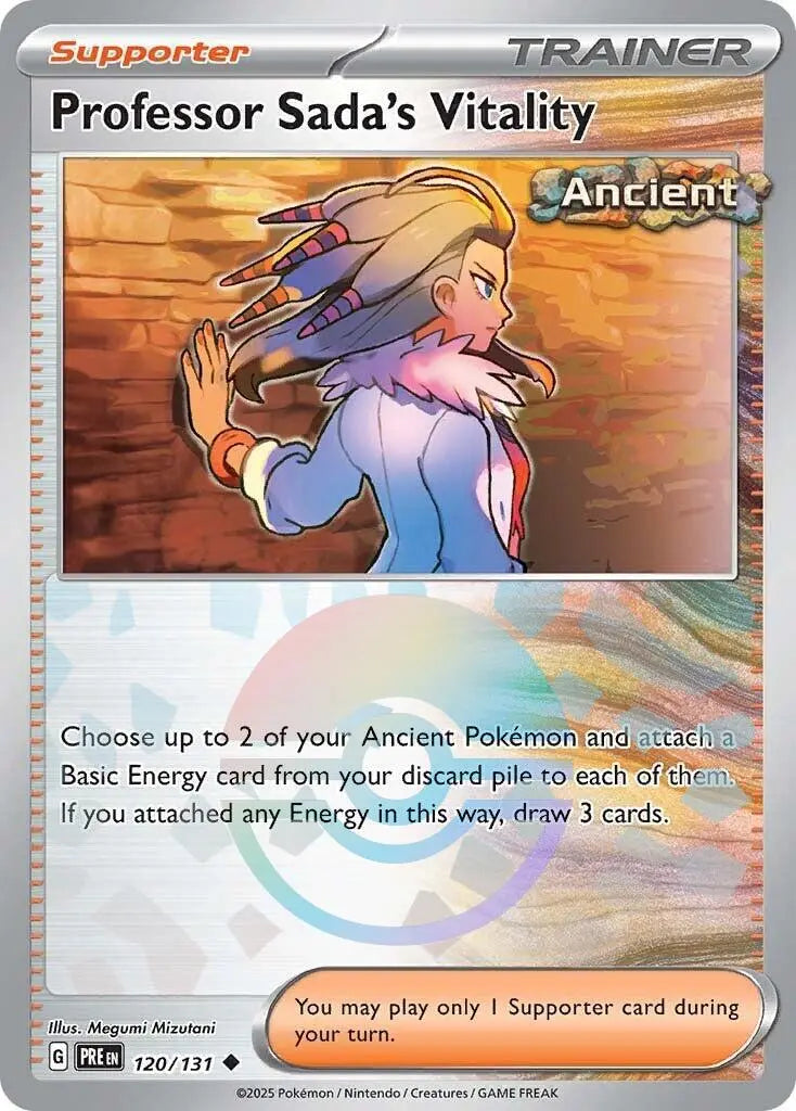 Professor Sada's Vitality (Poke Ball Pattern) [PRE - 120/131] SV: Prismatic Evolutions