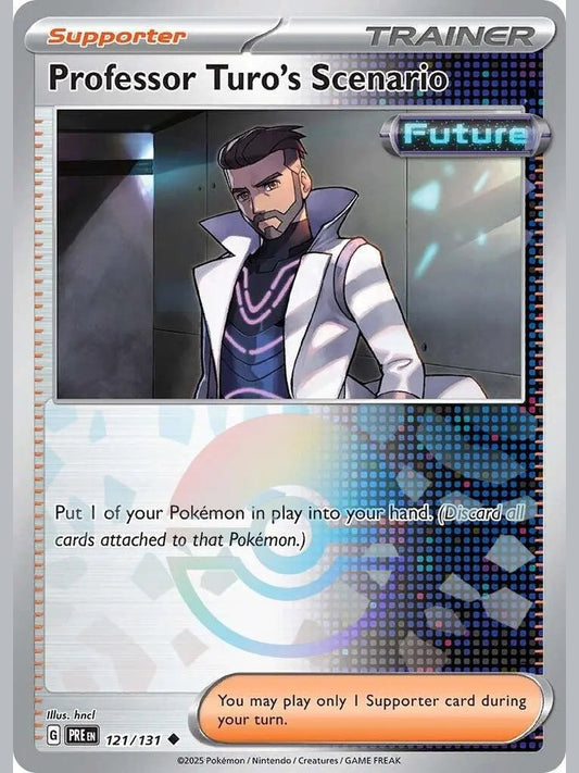 Professor Turo's Scenario (Poke Ball Pattern) [PRE - 121/131] SV: Prismatic Evolutions