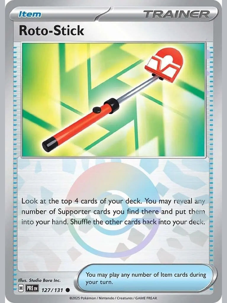 Roto-Stick (Poke Ball Pattern) [PRE - 127/131] SV: Prismatic Evolutions