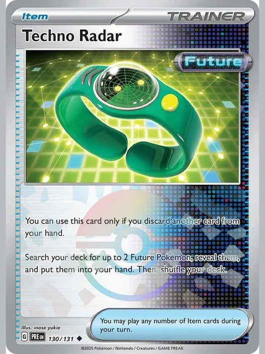 Techno Radar (Poke Ball Pattern) [PRE - 130/131] SV: Prismatic Evolutions