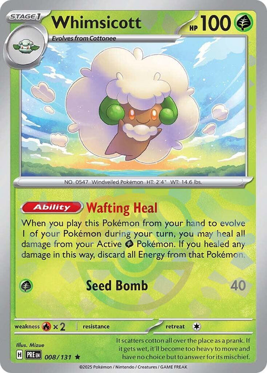 Whimsicott (Master Ball Pattern) [PRE - 008/131]
