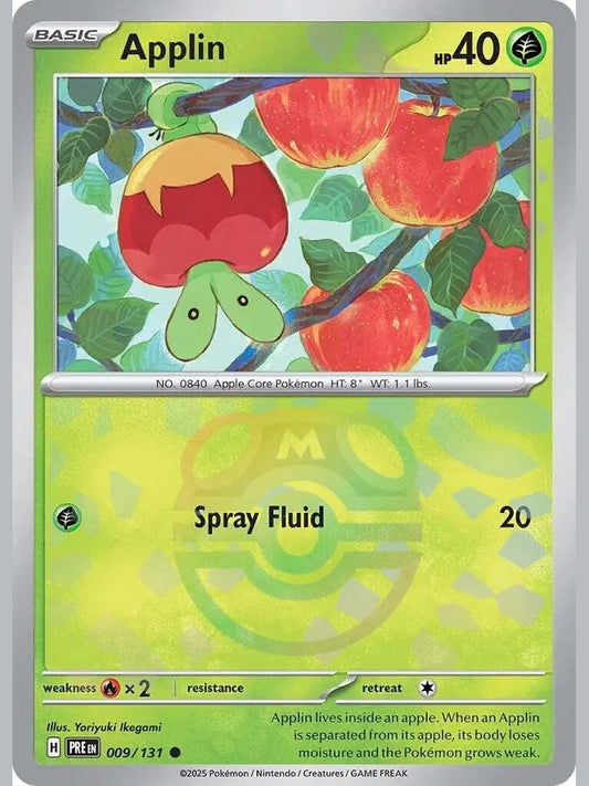 Applin (Master Ball Pattern) [PRE - 009/131] SV: Prismatic Evolutions