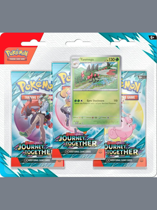 Journey Together 3 Pack Blister [Yanmega] [JTG - 000] SV09: Journey Together
