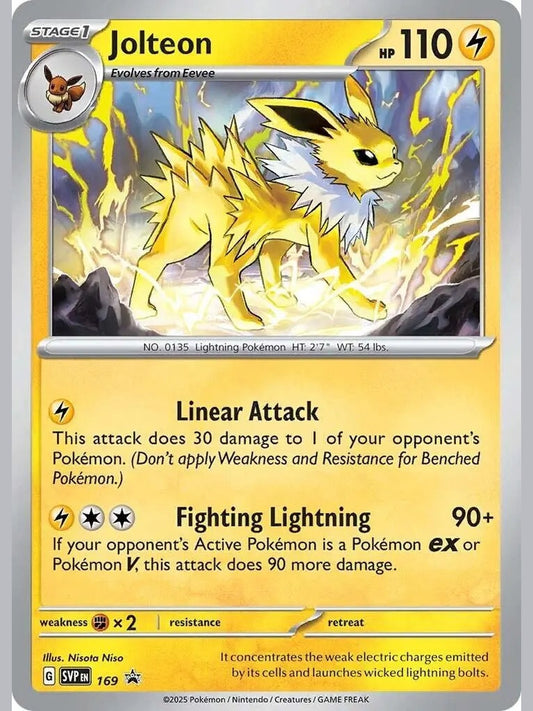 Jolteon - 169 [SVP - 169] SV: Scarlet & Violet Promo Cards