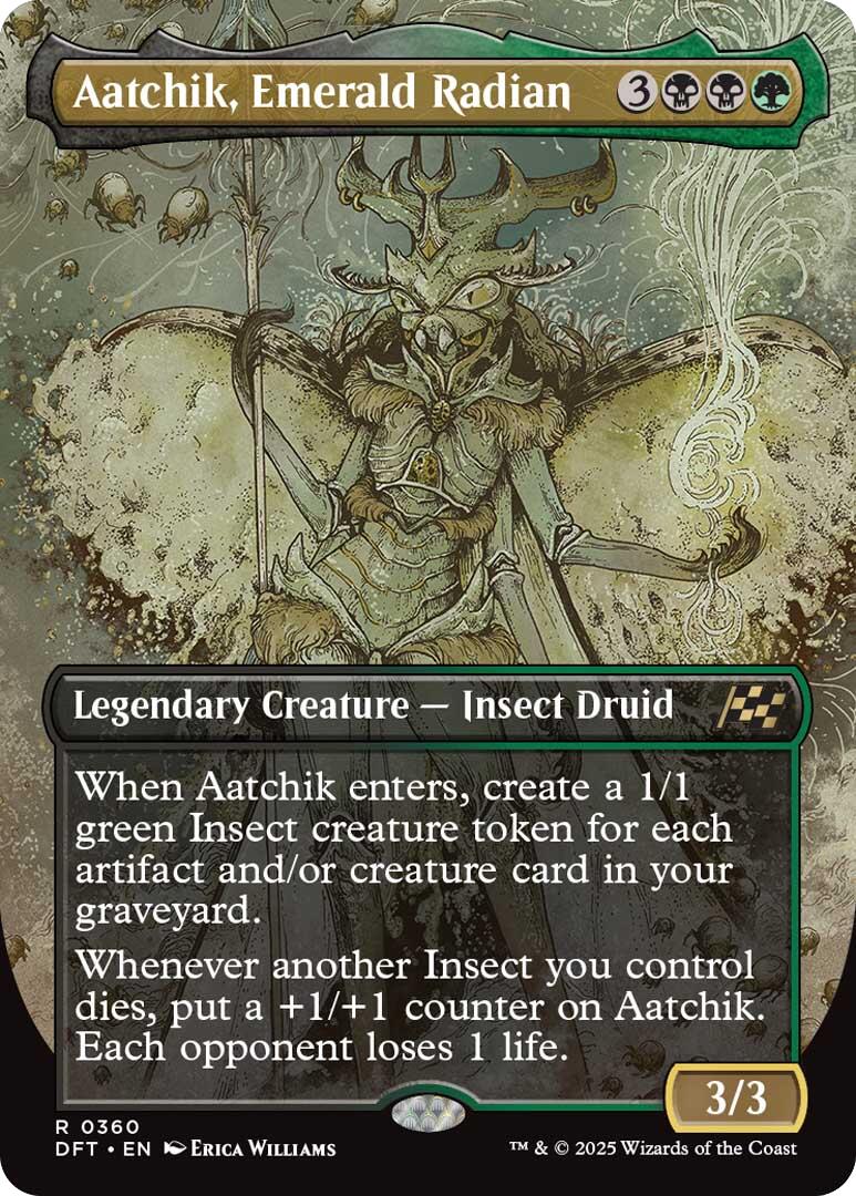 Aatchik, Emerald Radian (Borderless) [DFT - 360] - Shippin Texas