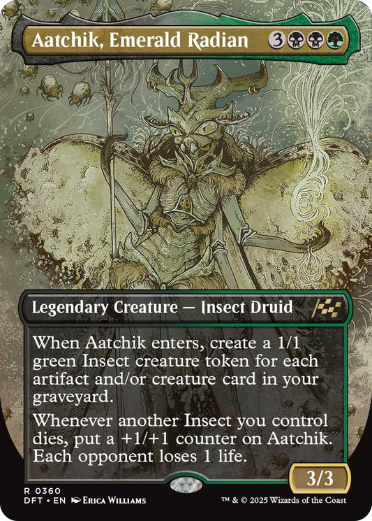 Aatchik, Emerald Radian (Borderless) [DFT - 360] - Shippin Texas