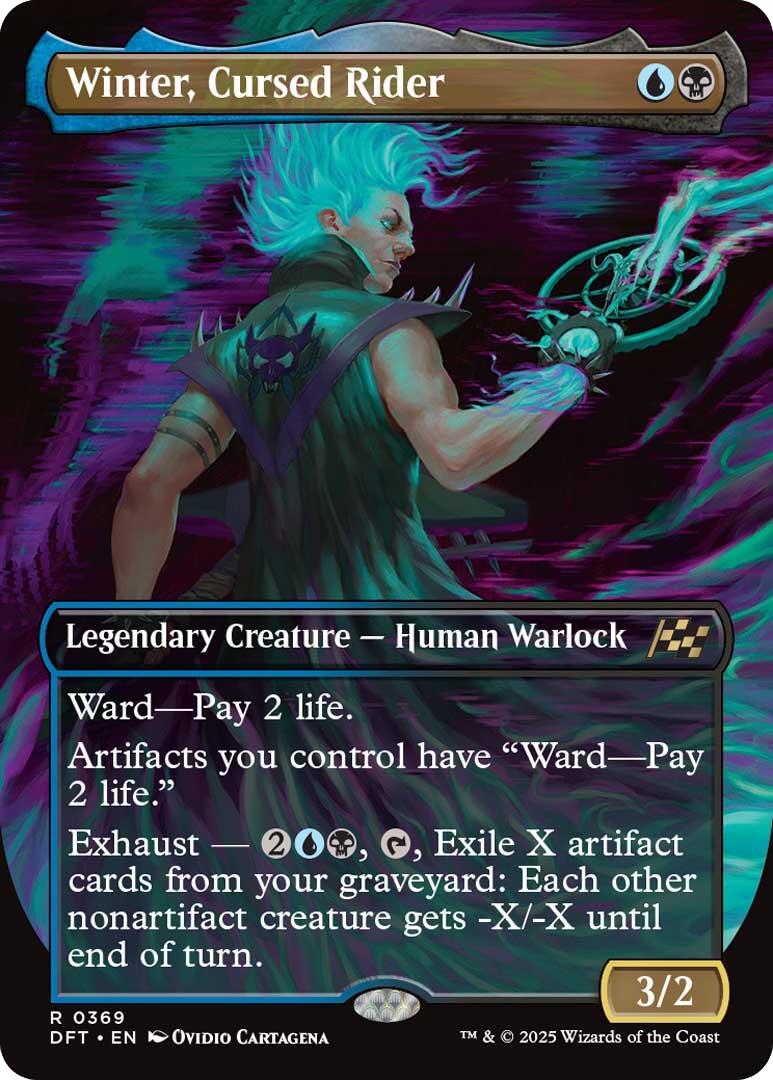 Winter, Cursed Rider (Borderless) [DFT - 369] - Shippin Texas