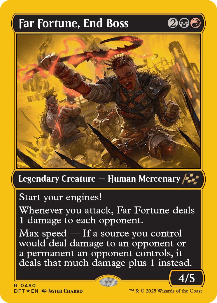 Far Fortune, End Boss (First-Place Foil) [DFT - 480] - Shippin Texas