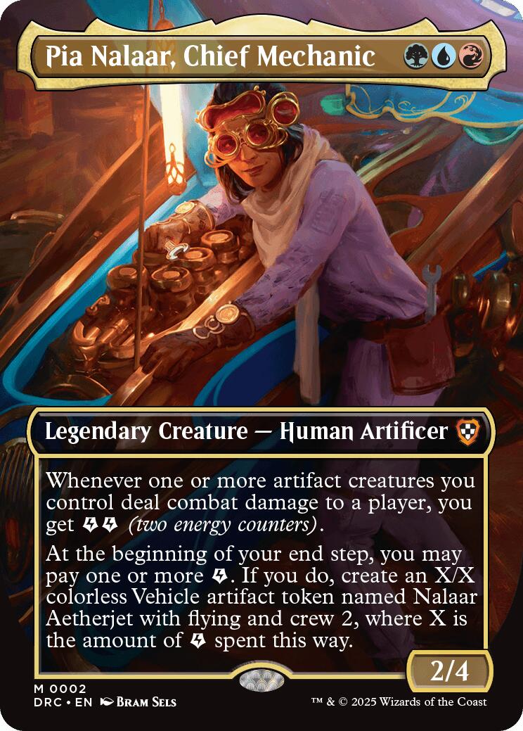 Pia Nalaar, Chief Mechanic (Borderless) [DRC - 2] - Shippin Texas