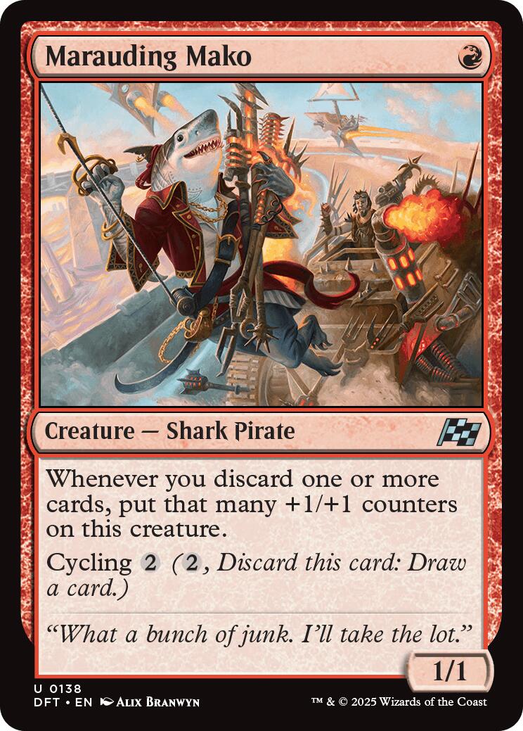 Marauding Mako [DFT - 138] - Shippin Texas
