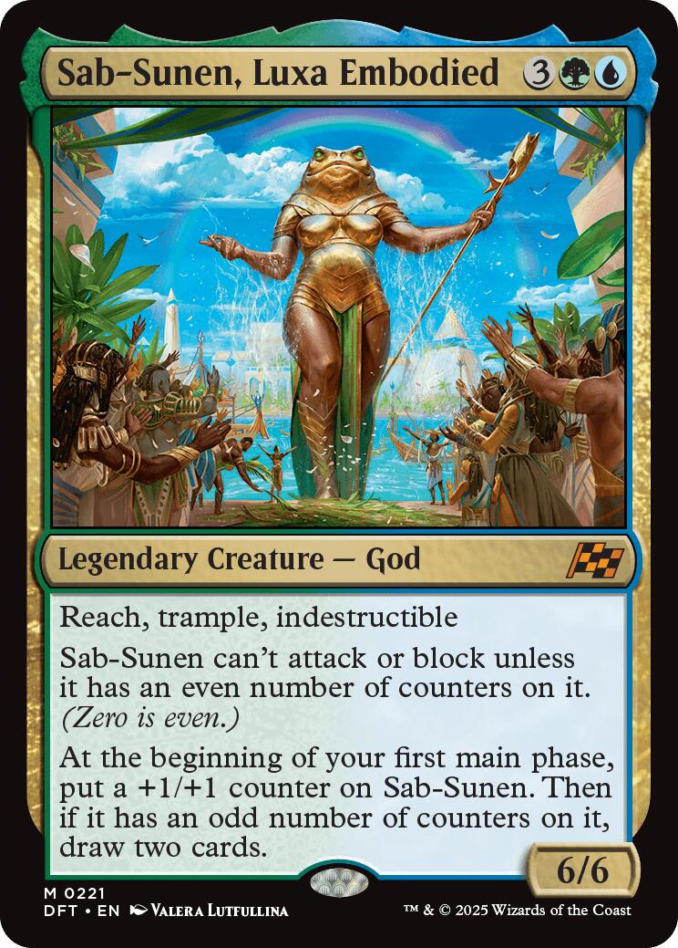Sab-Sunen, Luxa Embodied [DFT - 221] - Shippin Texas