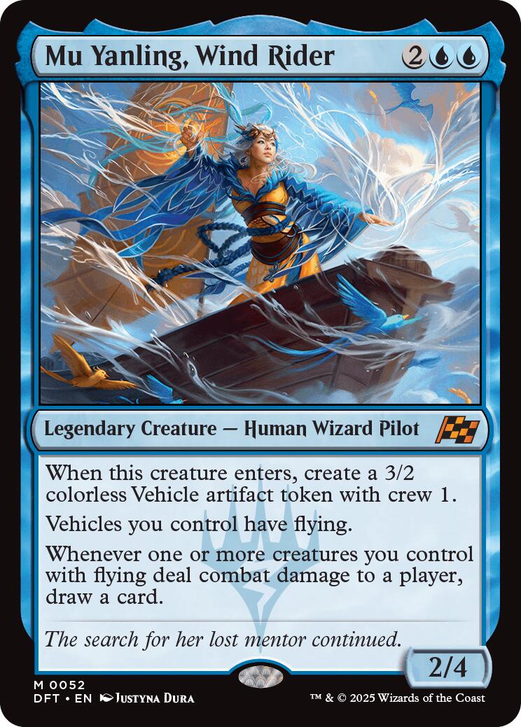 Mu Yanling, Wind Rider [DFT - 52] - Shippin Texas