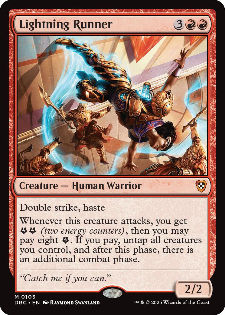 Lightning Runner [DRC - 103] - Shippin Texas