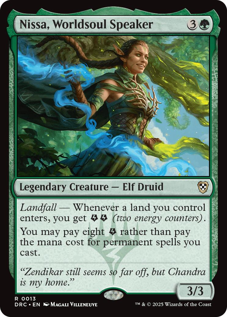 Nissa, Worldsoul Speaker [DRC - 13] - Shippin Texas