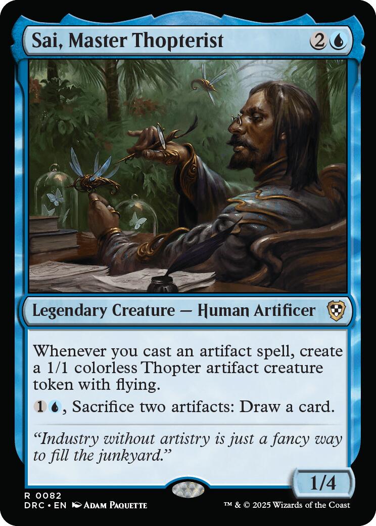 Sai, Master Thopterist [DRC - 82] - Shippin Texas