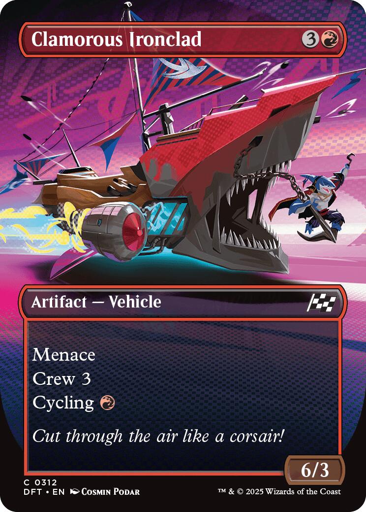 Clamorous Ironclad (Borderless) [DFT - 312] - Shippin Texas
