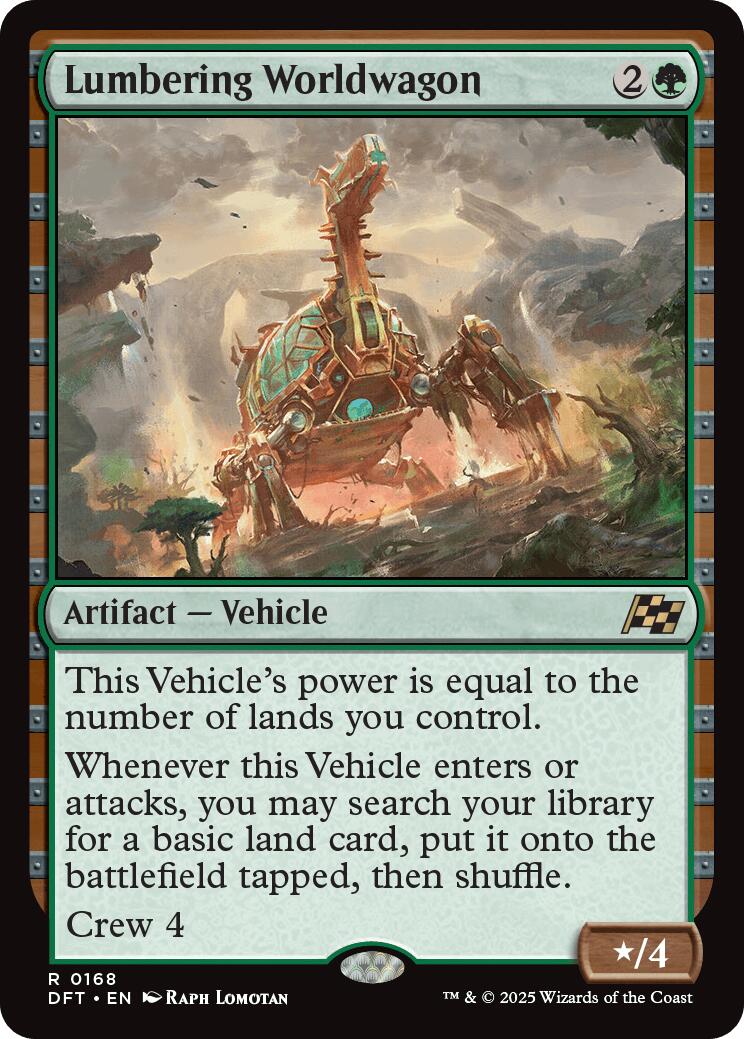 Lumbering Worldwagon [DFT - 168] - Shippin Texas