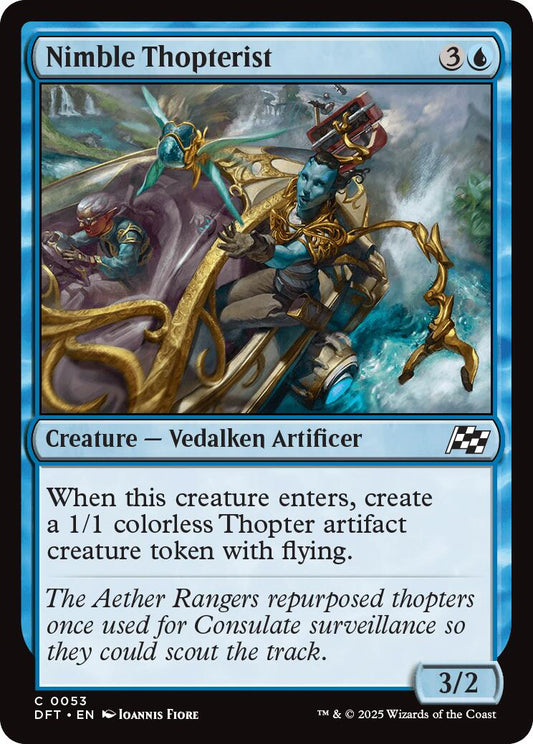 Nimble Thopterist [DFT - 53] - Shippin Texas