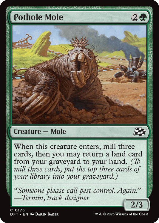 Pothole Mole [DFT - 176] - Shippin Texas