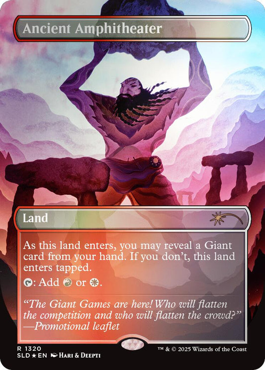 Ancient Amphitheater (Rainbow Foil)