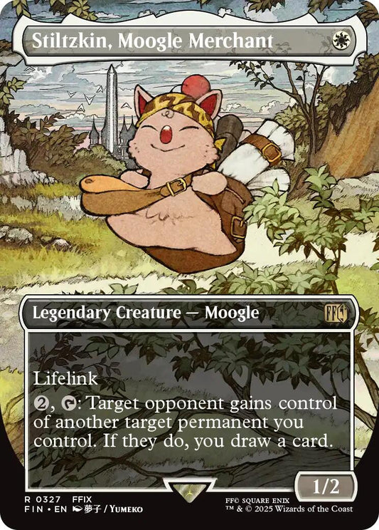 Stiltzkin, Moogle Merchant (Borderless) [FIN - 327] - Shippin Texas