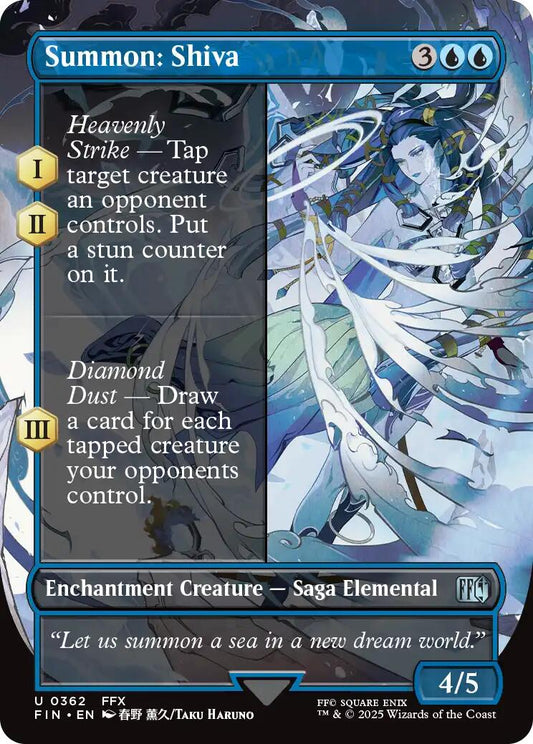 Summon: Shiva (Borderless) [FIN - 362] - Shippin Texas