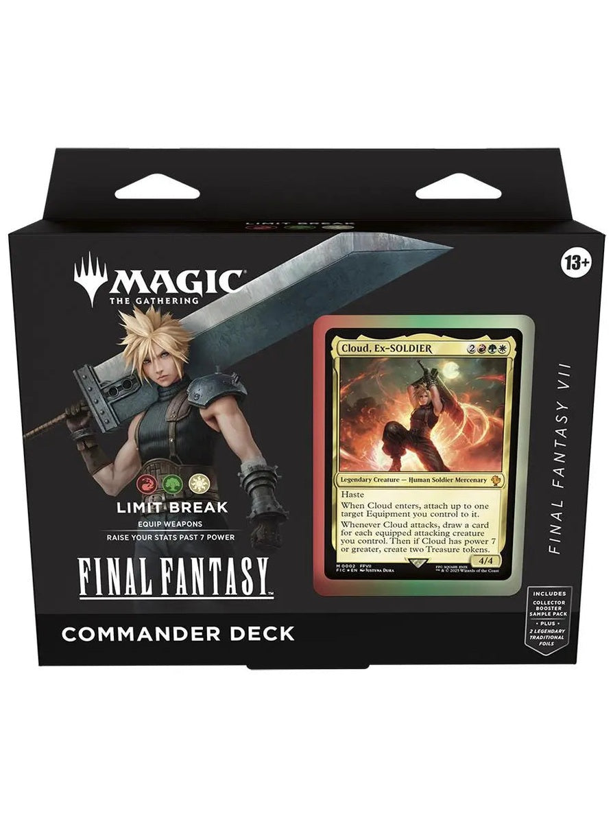FINAL FANTASY Commander Deck - FINAL FANTASY VII Limit Break [FIC] Commander: FINAL FANTASY