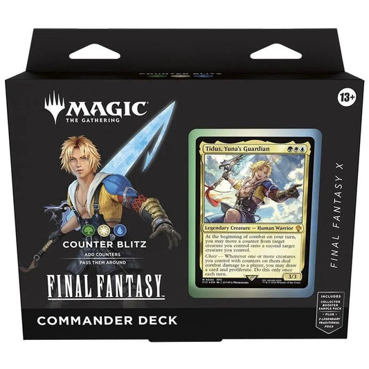 FINAL FANTASY Commander Deck - FINAL FANTASY X Counter Blitz [FIC] Commander: FINAL FANTASY